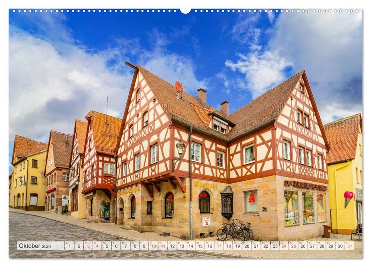 Produktbild: Lauf an der Pegnitz Impressionen (Wandkalender 2026 DIN A2 quer), CALVENDO Monatskalender