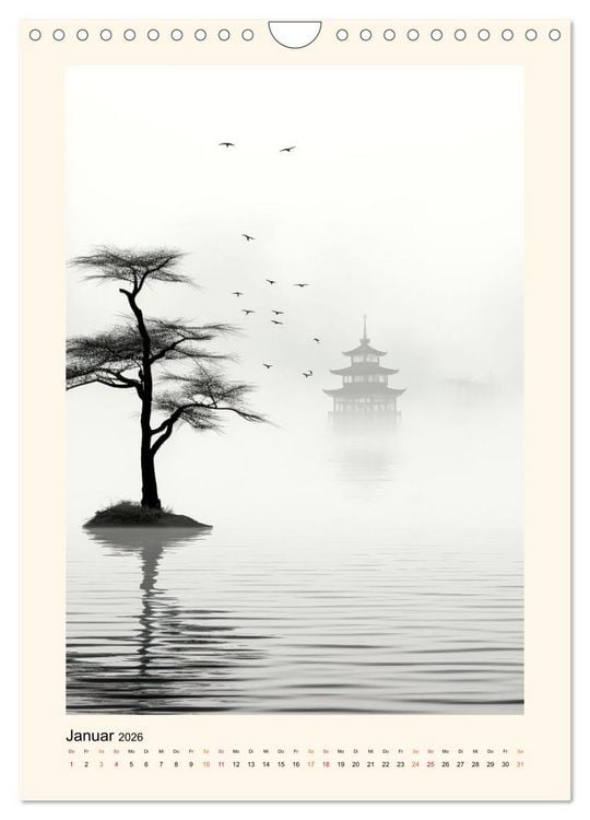 Produktbild: Japan - Kunst und Tradition (Wandkalender 2026 DIN A4 hoch), CALVENDO Monatskalender