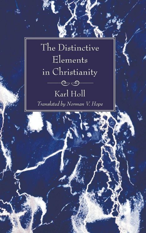 Produktbild: The Distinctive Elements in Christianity