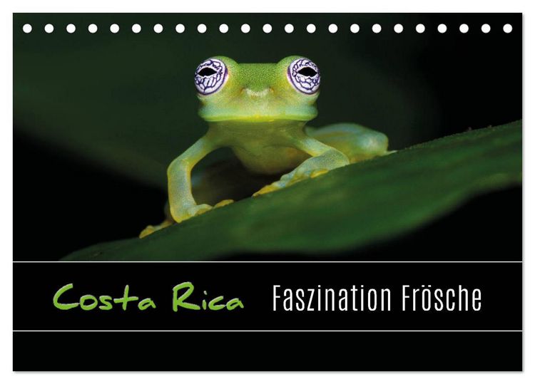 Produktbild: Costa Rica - Faszination Fr&ouml;sche (Tischkalender 2026 DIN A5 quer), CALVENDO Monatskalender