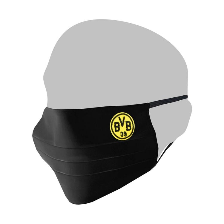Produktbild: Borussia Dortmund BVB 09 - Mundschutz, Maske schwarz
