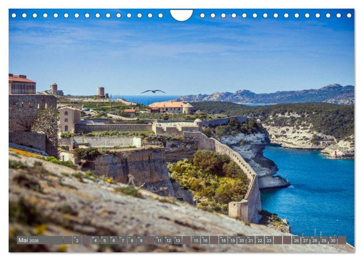 Produktbild: Korsika - Traum des Mittelmeers 2026 (Wandkalender 2026 DIN A4 quer), CALVENDO Monatskalender