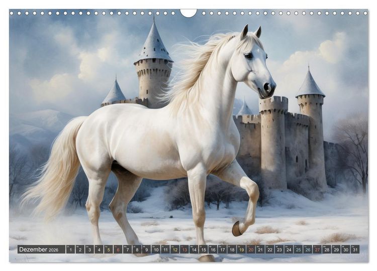 Produktbild: Sch&ouml;ne wilde Mustangs (Wandkalender 2026 DIN A3 quer), CALVENDO Monatskalender