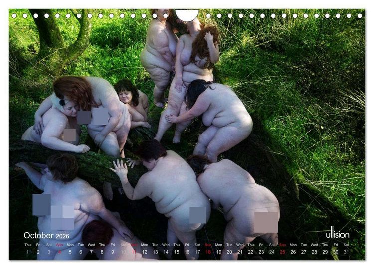 Produktbild: Mothers of earth- life can be so voluptuous (Wall Calendar 2026 DIN A4 landscape), CALVENDO 12 Month Wall Calendar