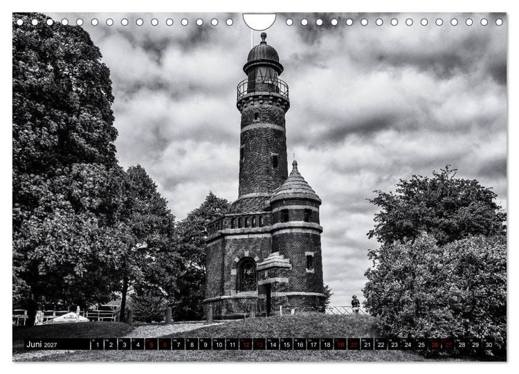 Produktbild: Ein Blick auf Kiel (Wandkalender 2027 DIN A4 quer), CALVENDO Monatskalender
