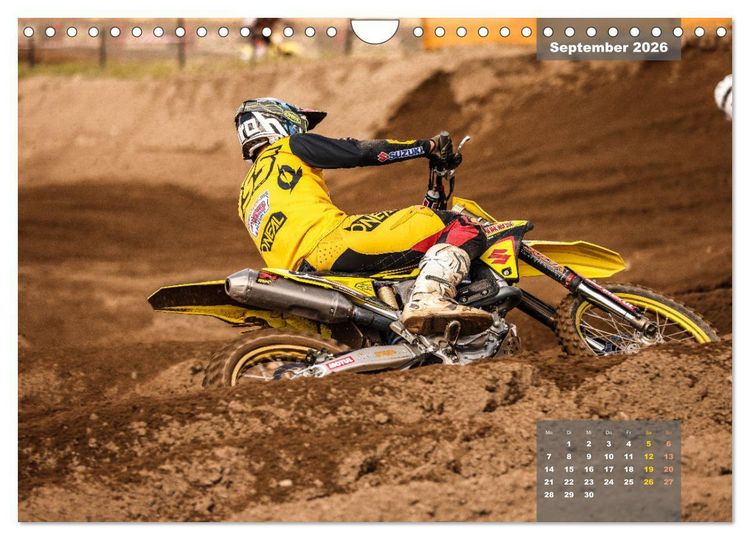 Produktbild: MX-Racing 2026 (Wandkalender 2026 DIN A4 quer), CALVENDO Monatskalender