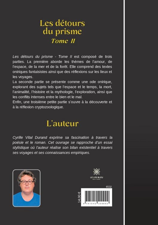 Produktbild: Cyrille Vital Durand: D&eacute;tours du prisme