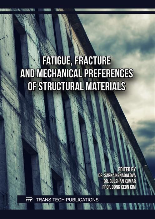 Produktbild: Fatigue, Fracture and Mechanical Preferences of Structural Materials