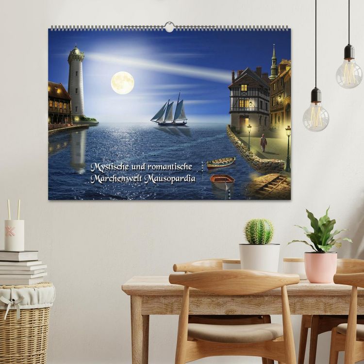 Produktbild: Mystische und romantische M&auml;rchenwelt Mausopardia (Wandkalender 2026 DIN A2 quer), CALVENDO Monatskalender