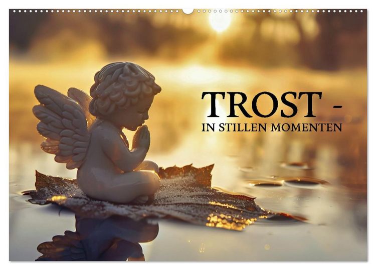 Produktbild: Trost - in stillen Momenten (Wandkalender 2027 DIN A2 quer), CALVENDO Monatskalender