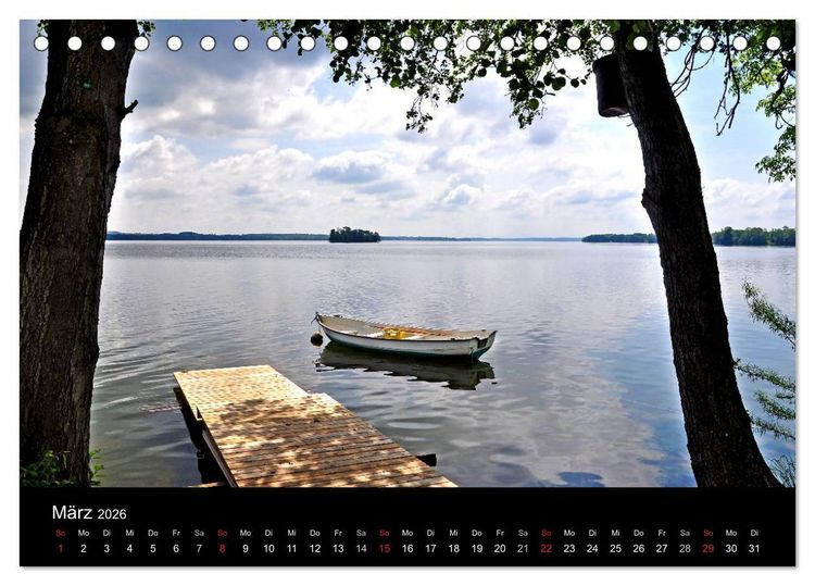 Produktbild: Pl&ouml;n - die Stadt am See (Tischkalender 2026 DIN A5 quer), CALVENDO Monatskalender