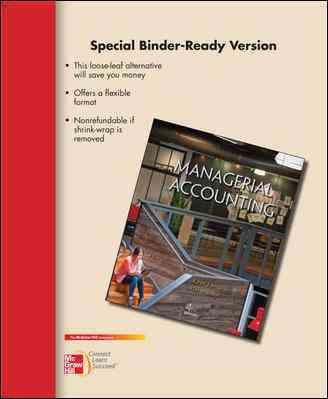 Produktbild: Loose-Leaf For Managerial Acco