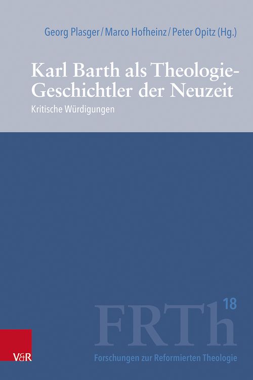 Produktbild: Karl Barth als Theologie-Geschichtler der Neuzeit