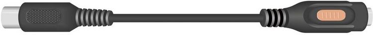 Produktbild: SpeaKa Professional SP-7870312 DIN-Anschluss / Klinke Audio Adapter [1x DIN-Stecker 5pol. - 1x Klinkenbuchse 6.35 mm] Schwarz