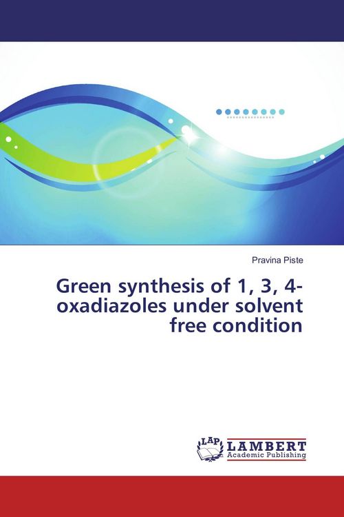 Produktbild: Green synthesis of 1, 3, 4-oxadiazoles under solvent free condition