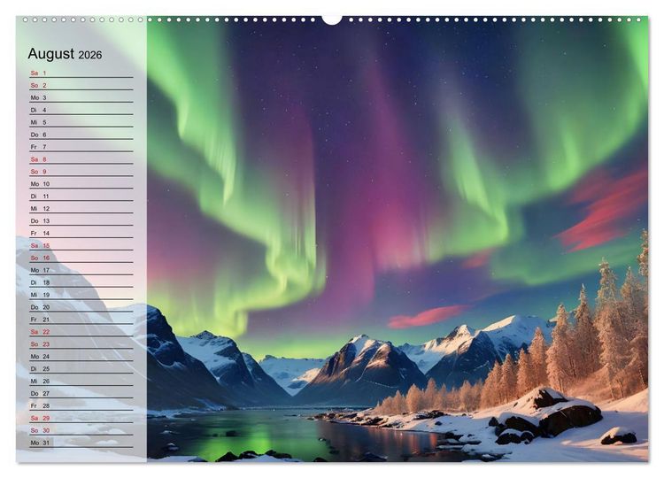 Produktbild: Magische Momente mit Naturspektakeln (hochwertiger Premium Wandkalender 2026 DIN A2 quer), Kunstdruck in Hochglanz