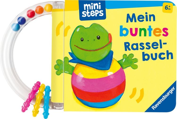 Produktbild: Ministeps: Mein buntes Rasselbuch
