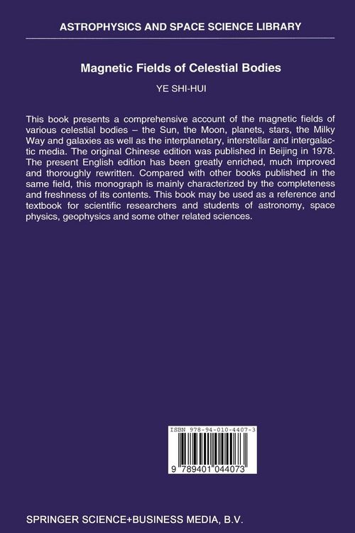 Produktbild: Magnetic Fields of Celestial Bodies