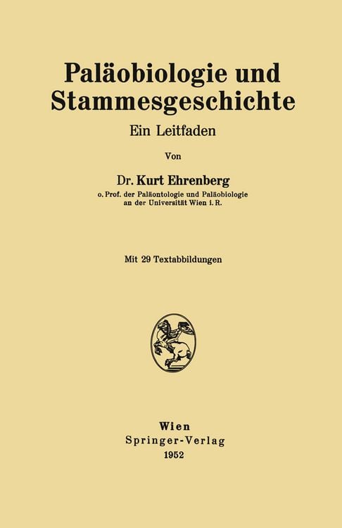 Produktbild: Pal&auml;obiologie und Stammesgeschichte