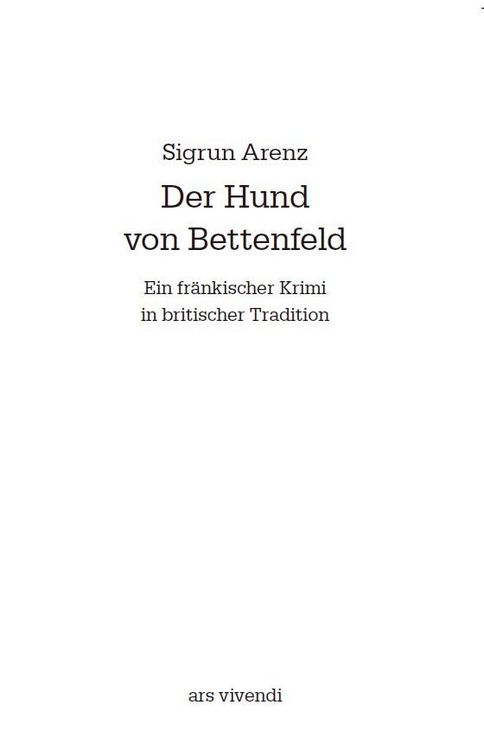 Produktbild: Der Hund von Bettenfeld