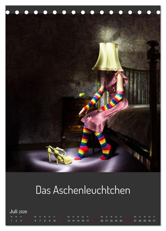 Produktbild: Die Erleuchtung (Tischkalender 2026 DIN A5 hoch), CALVENDO Monatskalender