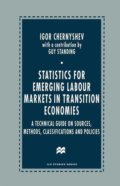 Produktbild: Statistics for Emerging Labour Markets in Transition Economies