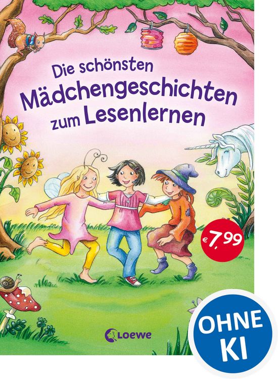 Produktbild: Die sch&ouml;nsten M&auml;dchengeschichten zum Lesenlernen