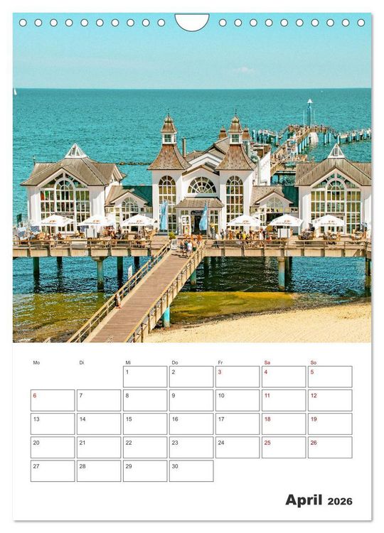Produktbild: R&uuml;gen - Terminplaner (Wandkalender 2026 DIN A4 hoch), CALVENDO Monatskalender