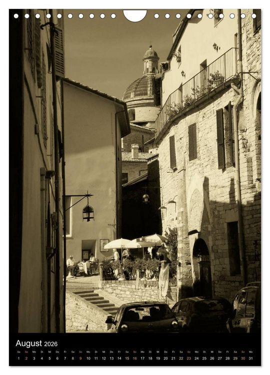Produktbild: Assisi. Ein Ort der Besinnung. (Wandkalender 2026 DIN A4 hoch), CALVENDO Monatskalender