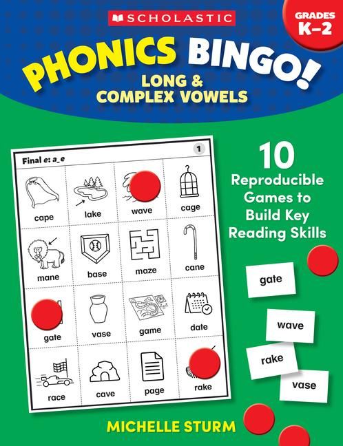 Produktbild: Phonics Bingo: Long & Complex Vowels