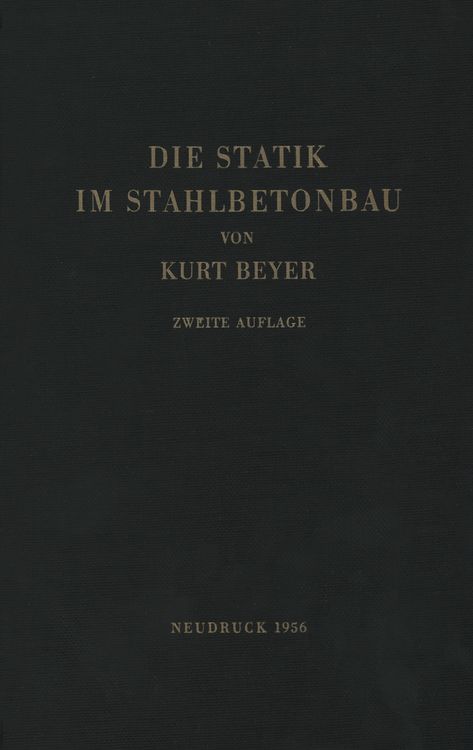Produktbild: Die Statik im Stahlbetonbau