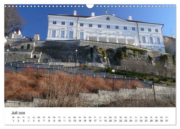 Produktbild: Tallinn (Wandkalender 2026 DIN A3 quer), CALVENDO Monatskalender