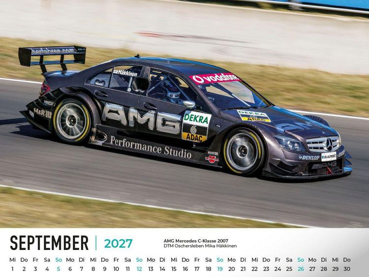 Produktbild: Mercedes im Rennsport Kalender 2027