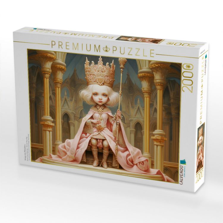 Produktbild: CALVENDO Puzzle K&ouml;nigin des Mittelalters. | 2000 Teile Lege-Gr&ouml;&szlig;e 90x67cm Foto-Puzzle f&uuml;r gl&uuml;ckliche Stunden