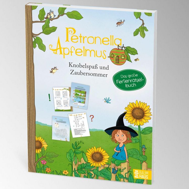 Produktbild: Petronella Apfelmus - Knobelspa&szlig; & Zaubersommer. Das gro&szlig;e Ferien-R&auml;tselbuch