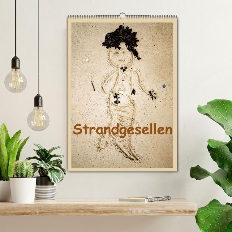 Produktbild: Strandgesellen (Wandkalender 2027 DIN A2 hoch), CALVENDO Monatskalender