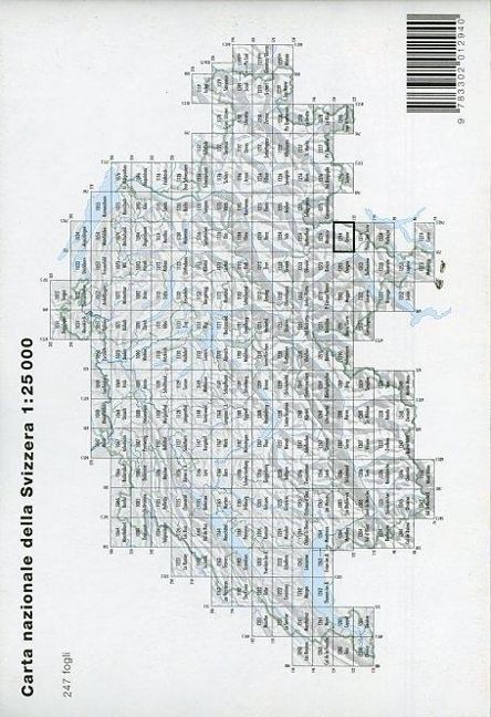 Produktbild: Swisstopo 1 : 25 000 Grono