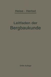 Produktbild: Kurzer Leitfaden der Bergbaukunde