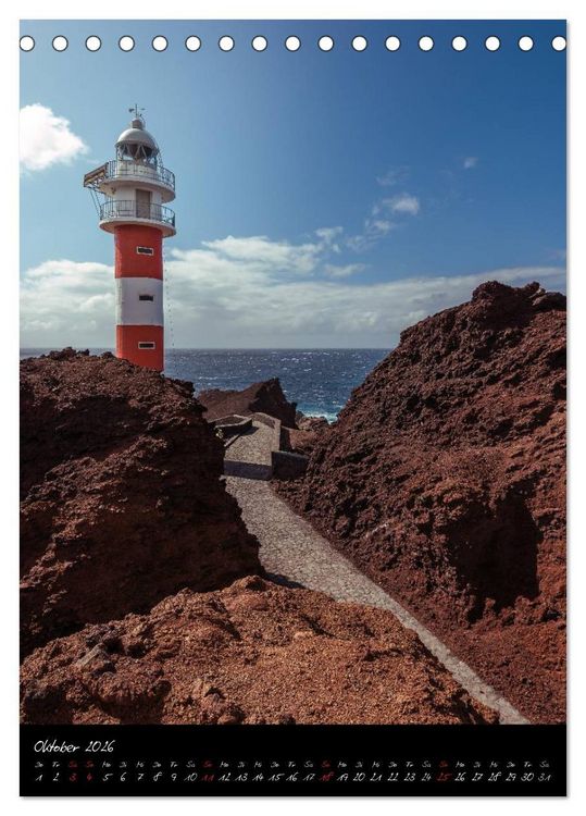 Produktbild: Teneriffa Eine Rundreise (Tischkalender 2026 DIN A5 hoch), CALVENDO Monatskalender