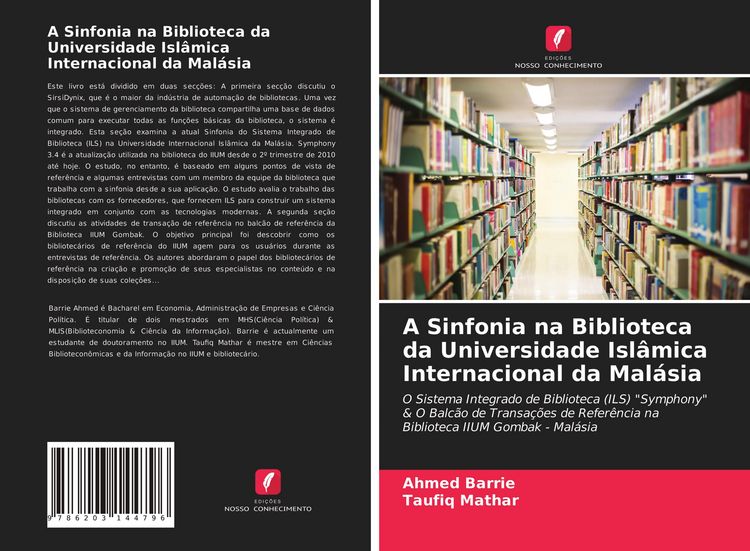 Produktbild: A Sinfonia na Biblioteca da Universidade Isl&acirc;mica Internacional da Mal&aacute;sia