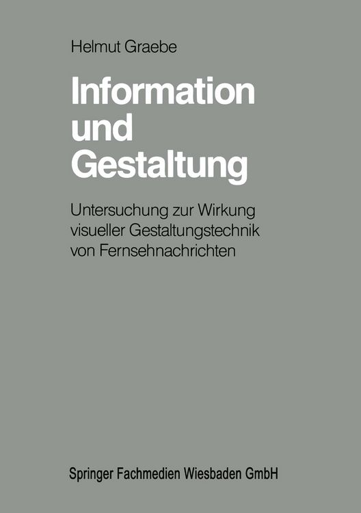 Produktbild: Information und Gestaltung