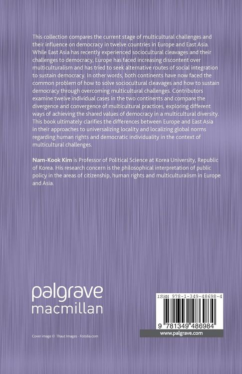 Produktbild: Multicultural Challenges and Sustainable Democracy in Europe and East Asia