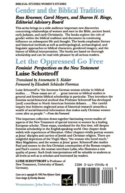 Produktbild: Let the Oppressed Go Free