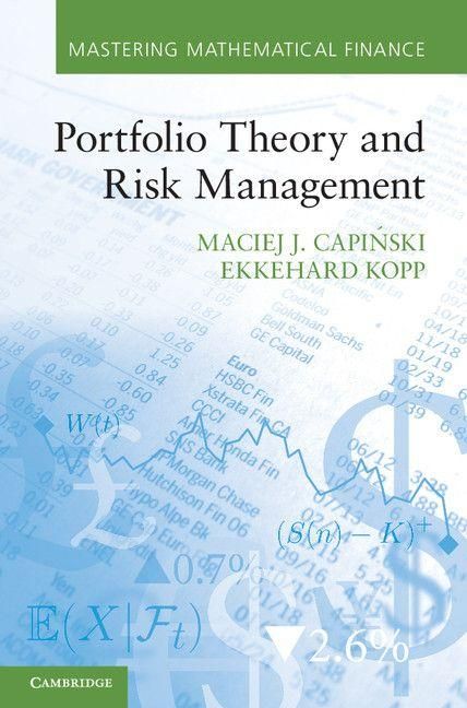 Produktbild: Portfolio Theory and Risk Management
