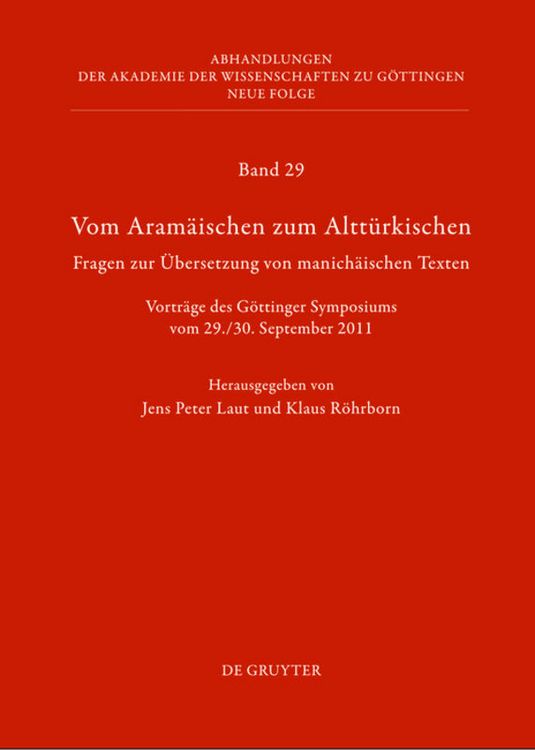 Produktbild: Vom Aram&auml;ischen zum Altt&uuml;rkischen