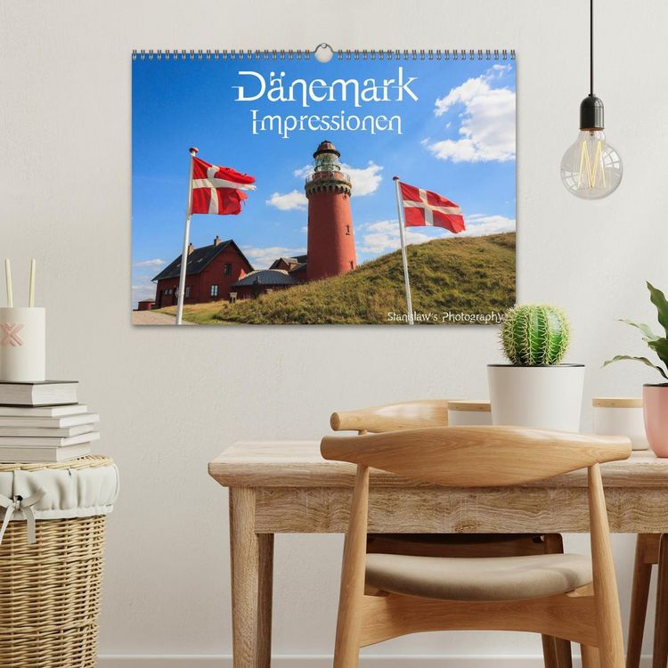 Produktbild: D&auml;nemark Impressionen (Wandkalender 2026 DIN A3 quer), CALVENDO Monatskalender