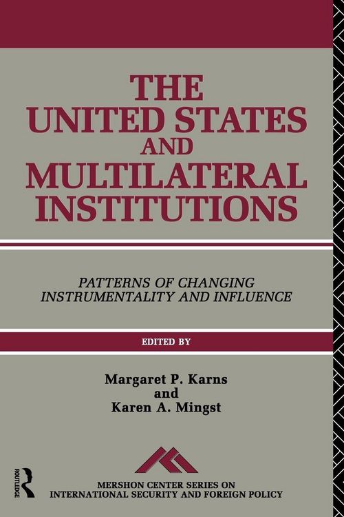 Produktbild: The United States and Multilateral Institutions