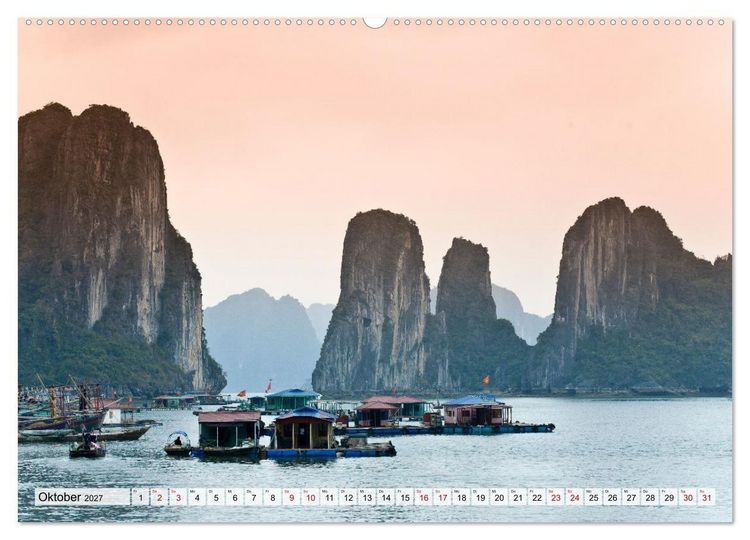 Produktbild: Vietnam - Momente einer Reise (hochwertiger Premium Wandkalender 2027 DIN A2 quer), Kunstdruck in Hochglanz