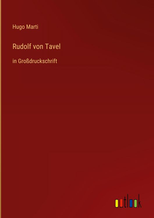 Produktbild: Rudolf von Tavel