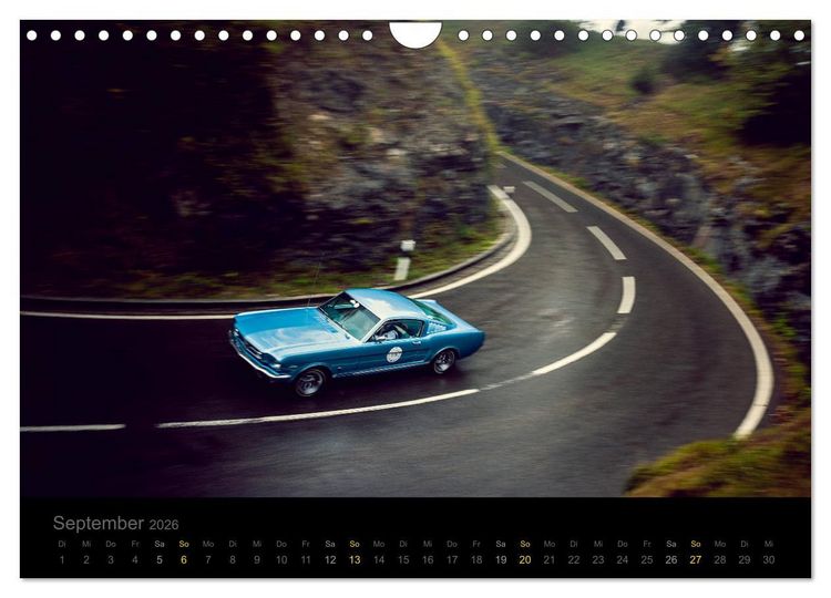 Produktbild: Flying Ford Mustang (Wandkalender 2026 DIN A4 quer), CALVENDO Monatskalender